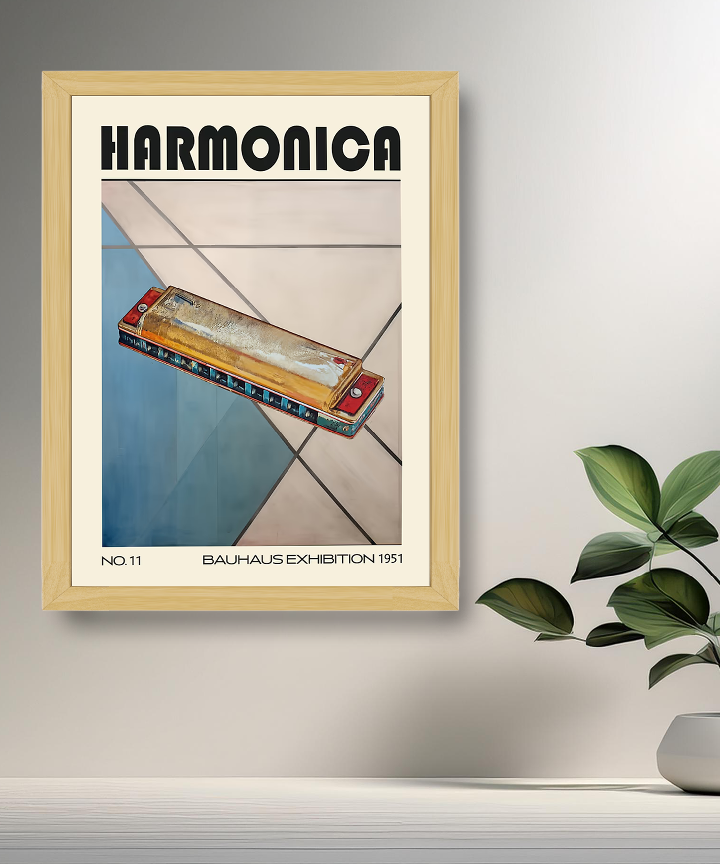 Cadre photo Bauhaus Harmonica