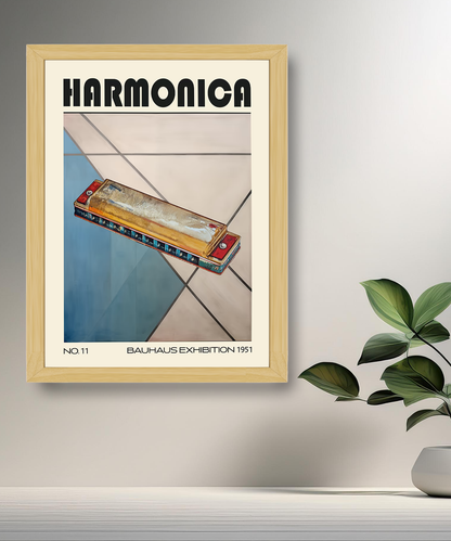 Cadre photo Bauhaus Harmonica