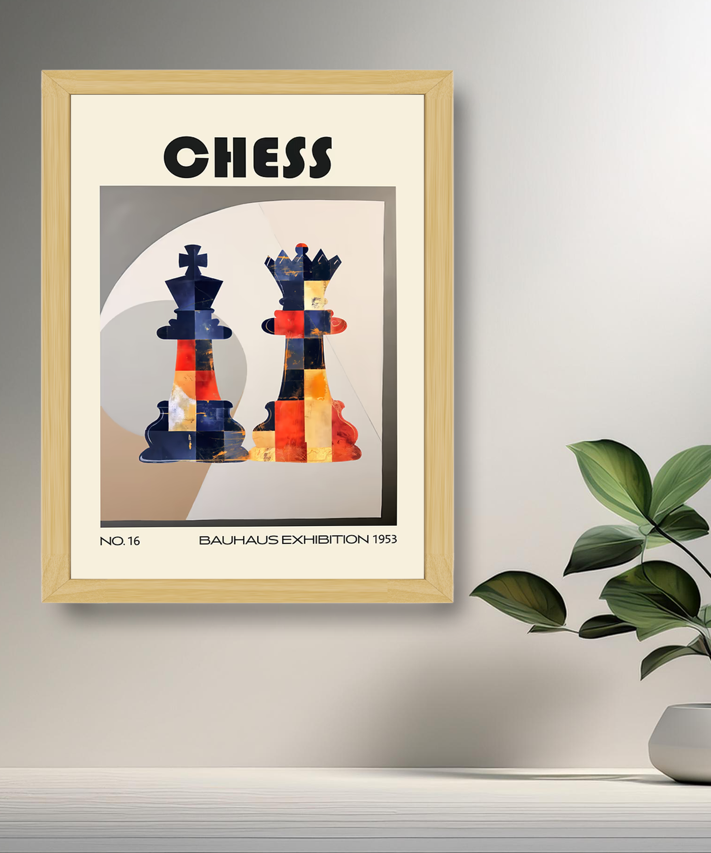 Cadre photo Bauhaus Chess