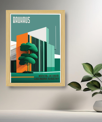 Cadre photo Bauhaus Architecture