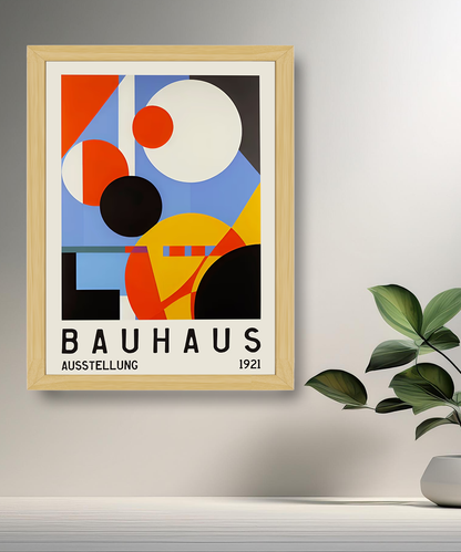 Cadre photo Bauhaus Ausstellung 1921