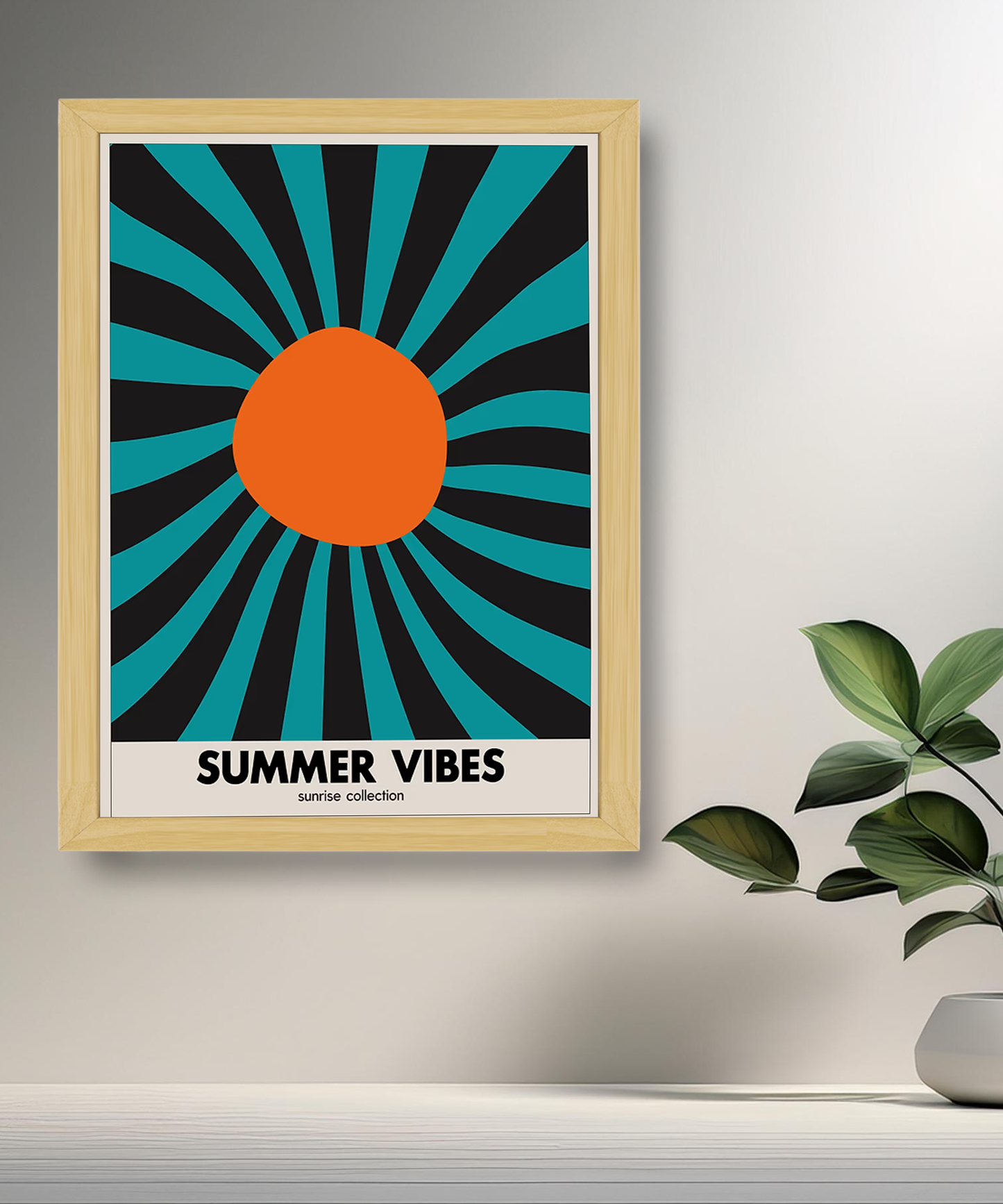 Cadre photo Bauhaus Summer Vibes