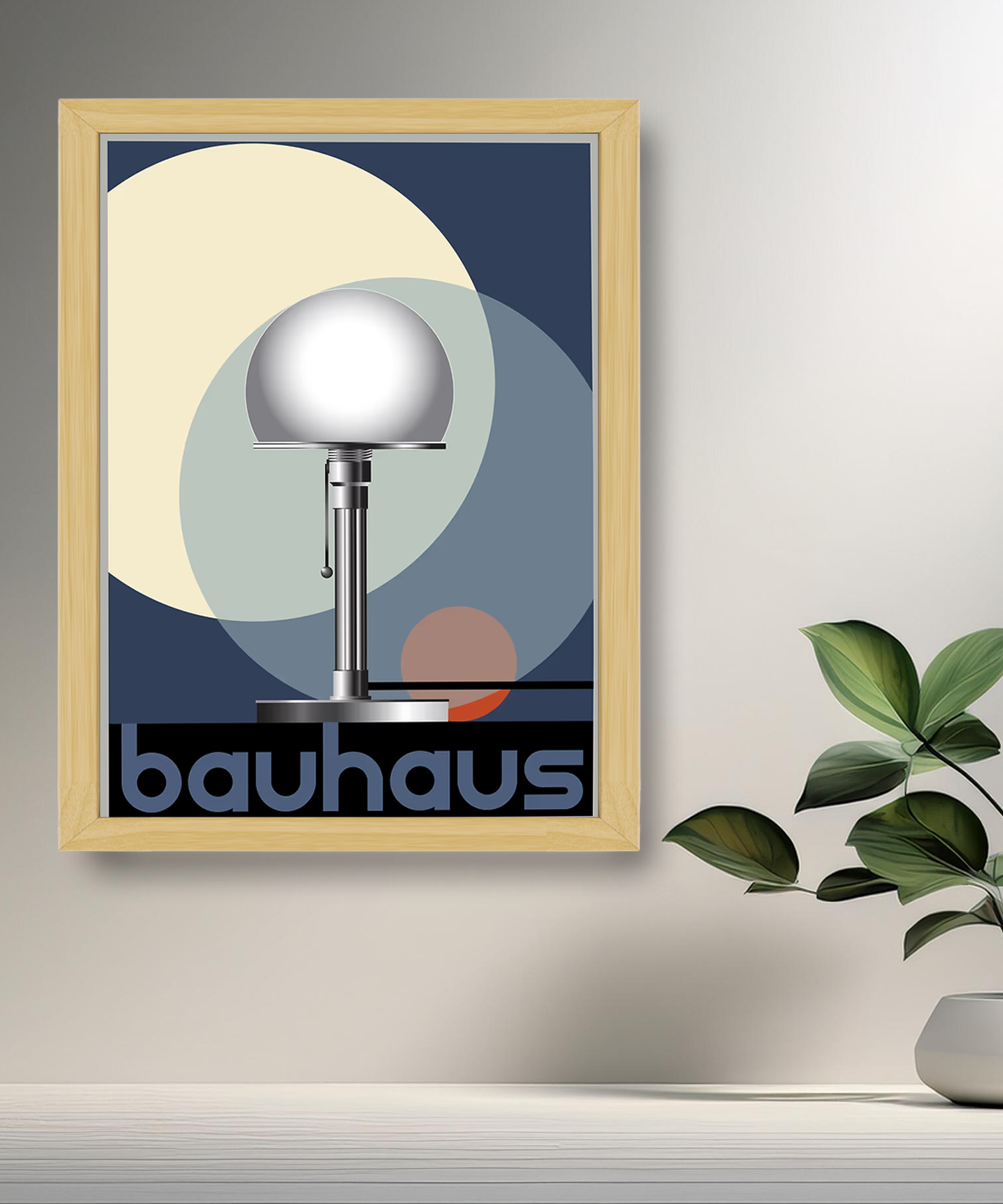 Cadre photo Bauhaus Lampe