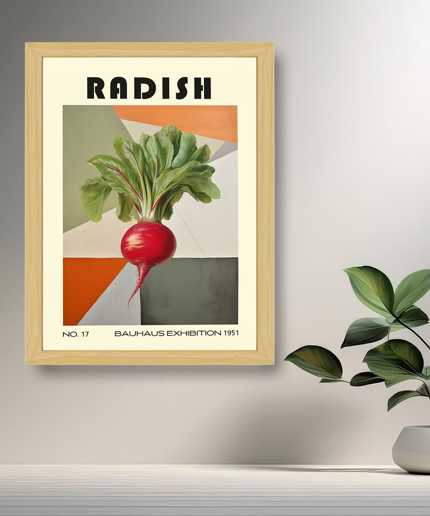 Cadre photo Bauhaus Radish