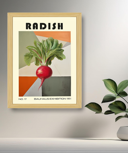 Cadre photo Bauhaus Radish