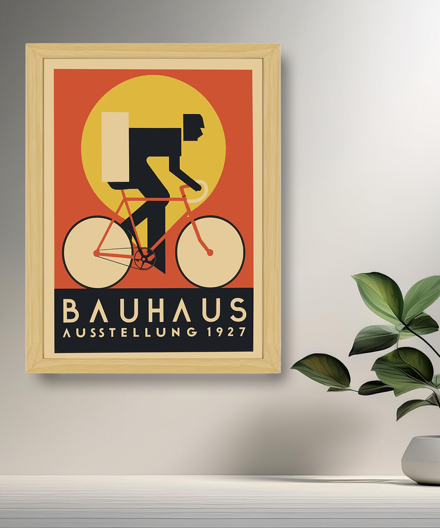 Cadre photo Bauhaus Ausstellung 1927