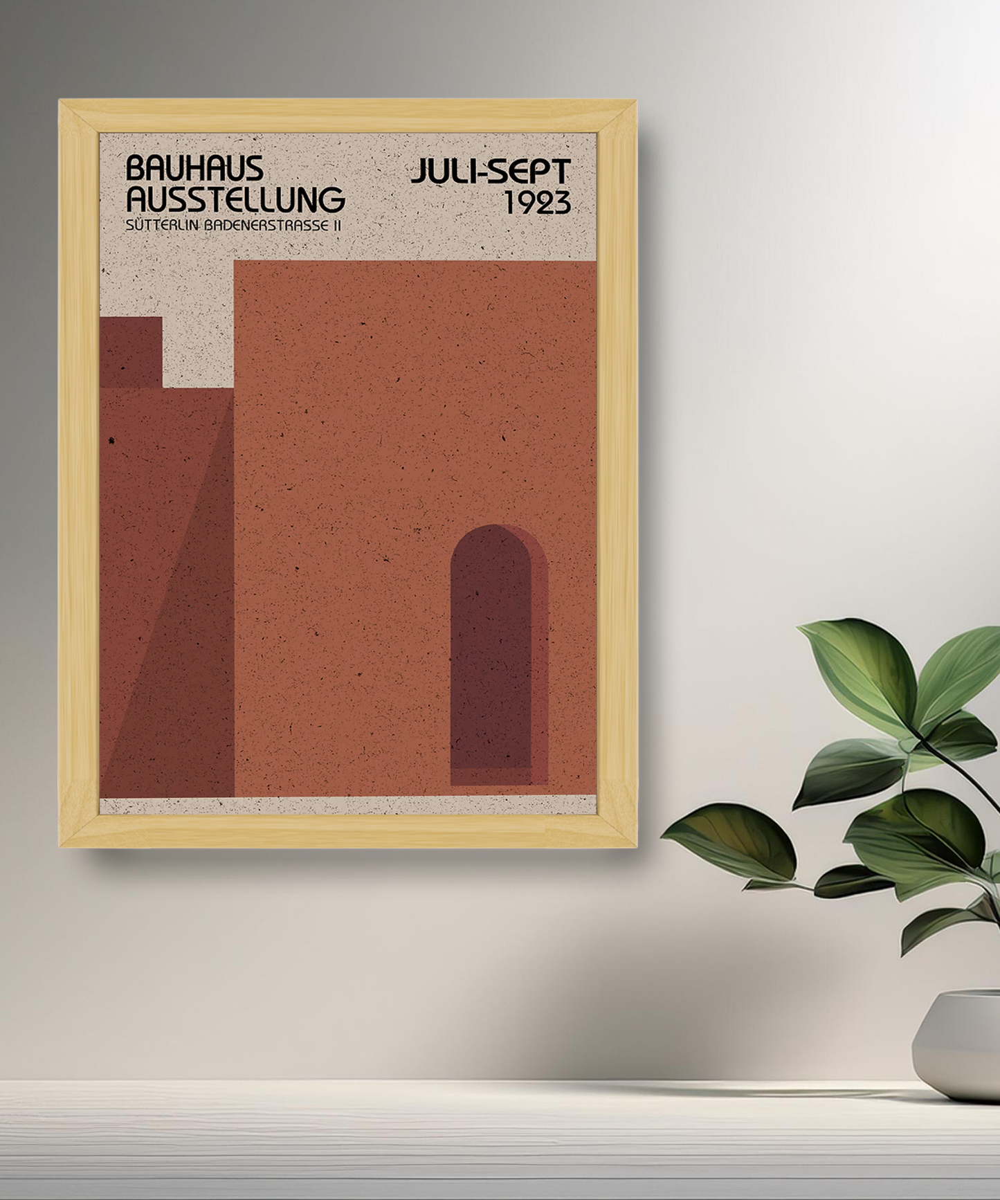 Cadre photo Bauhaus Ausstellung