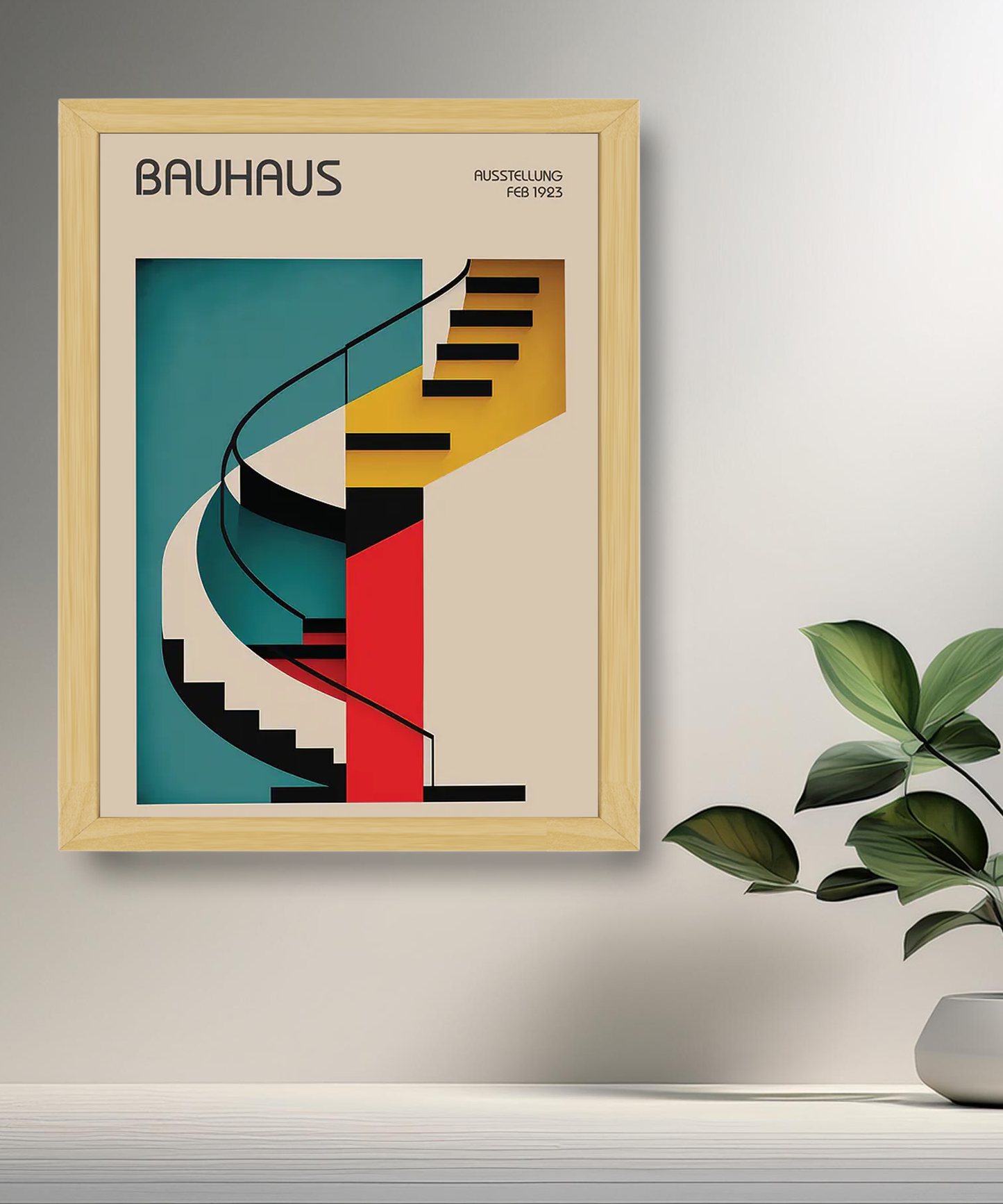 Cadre photo Bauhaus Feb 1923