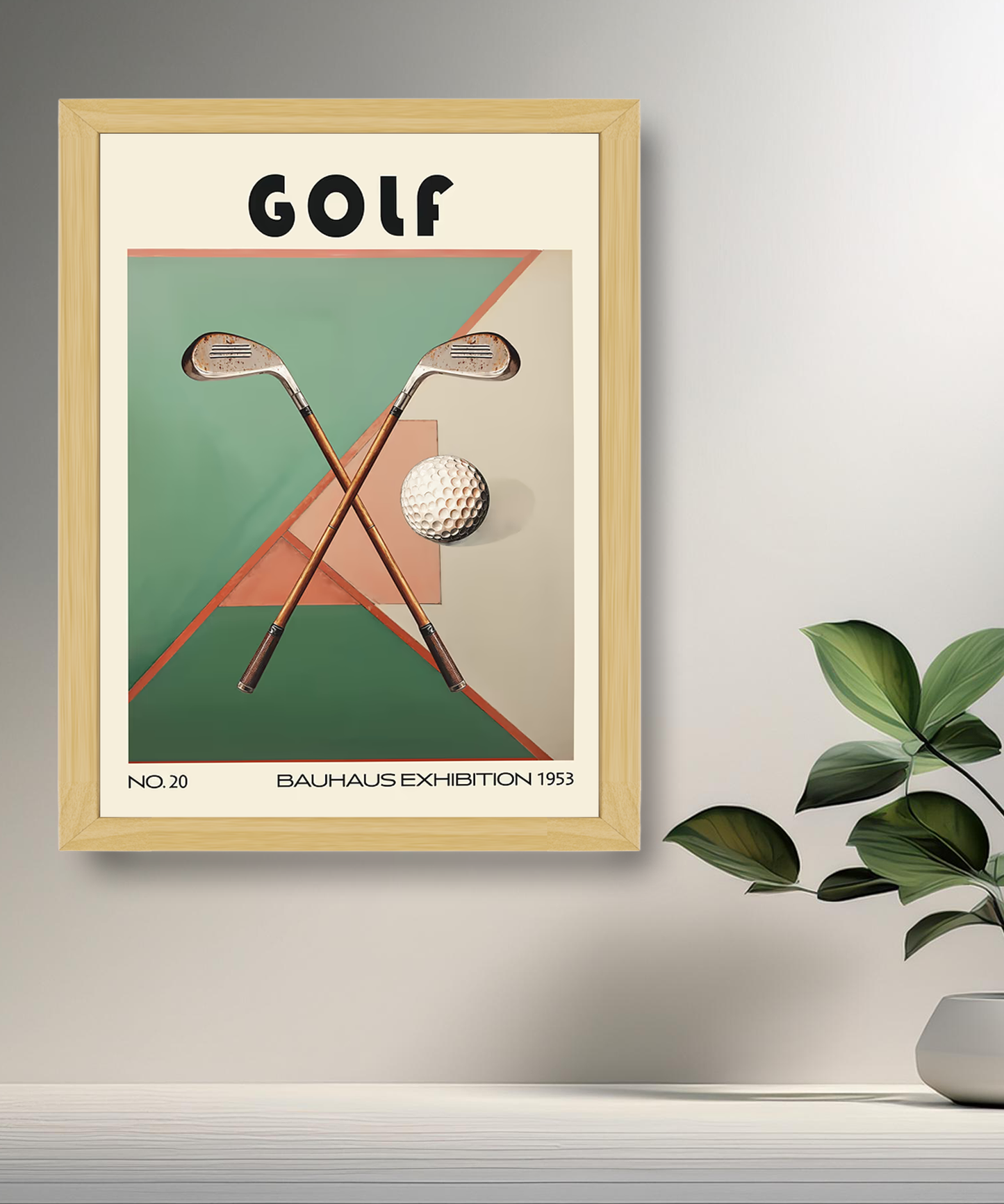 Cadre photo Bauhaus Golf