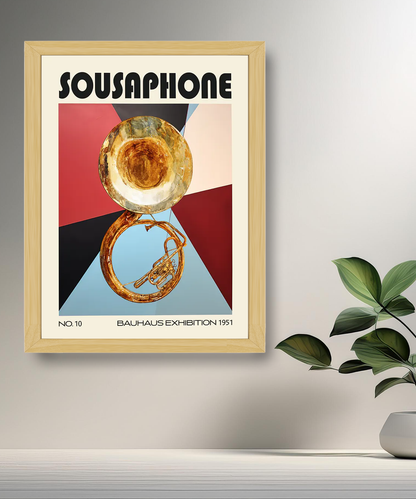 Cadre photo Bauhaus Sousaphone