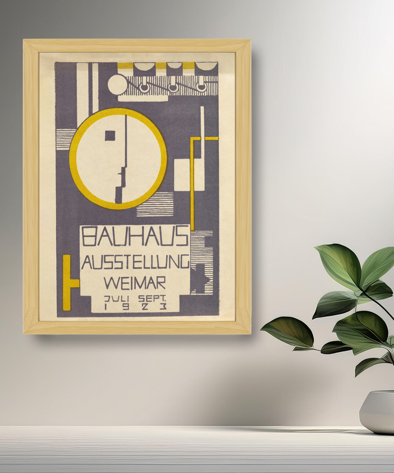 Cadre photo Bauhaus Ausstellung Weimar