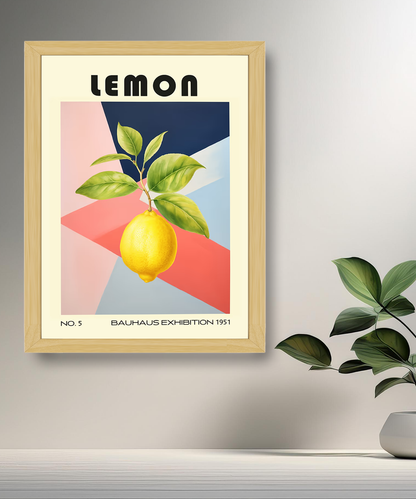 Cadre photo Bauhaus Lemon