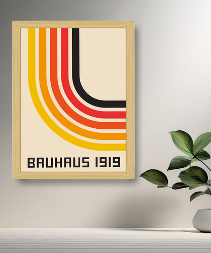 Cadre photo Bauhaus 1919