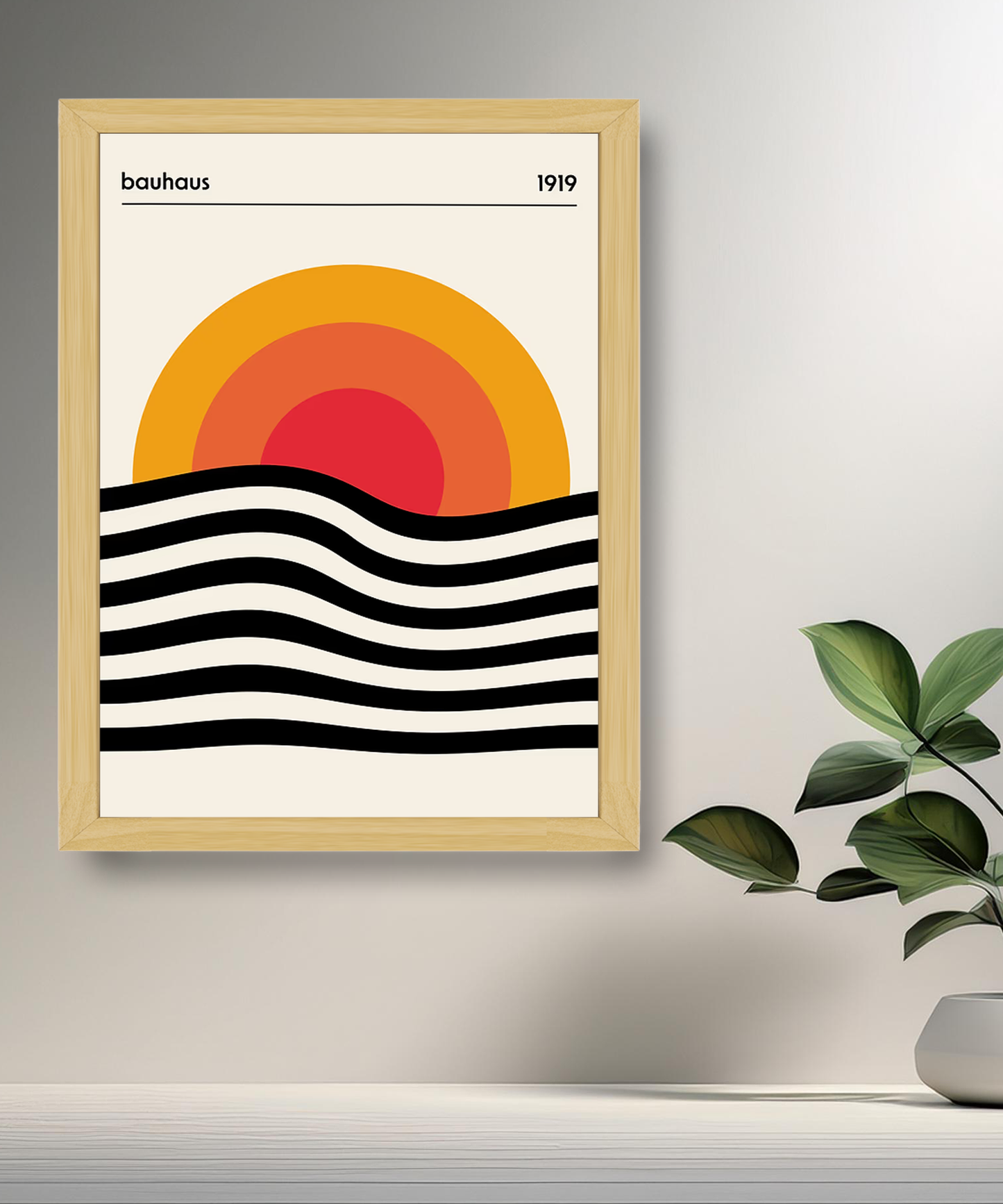 Cadre photo Bauhaus 1919