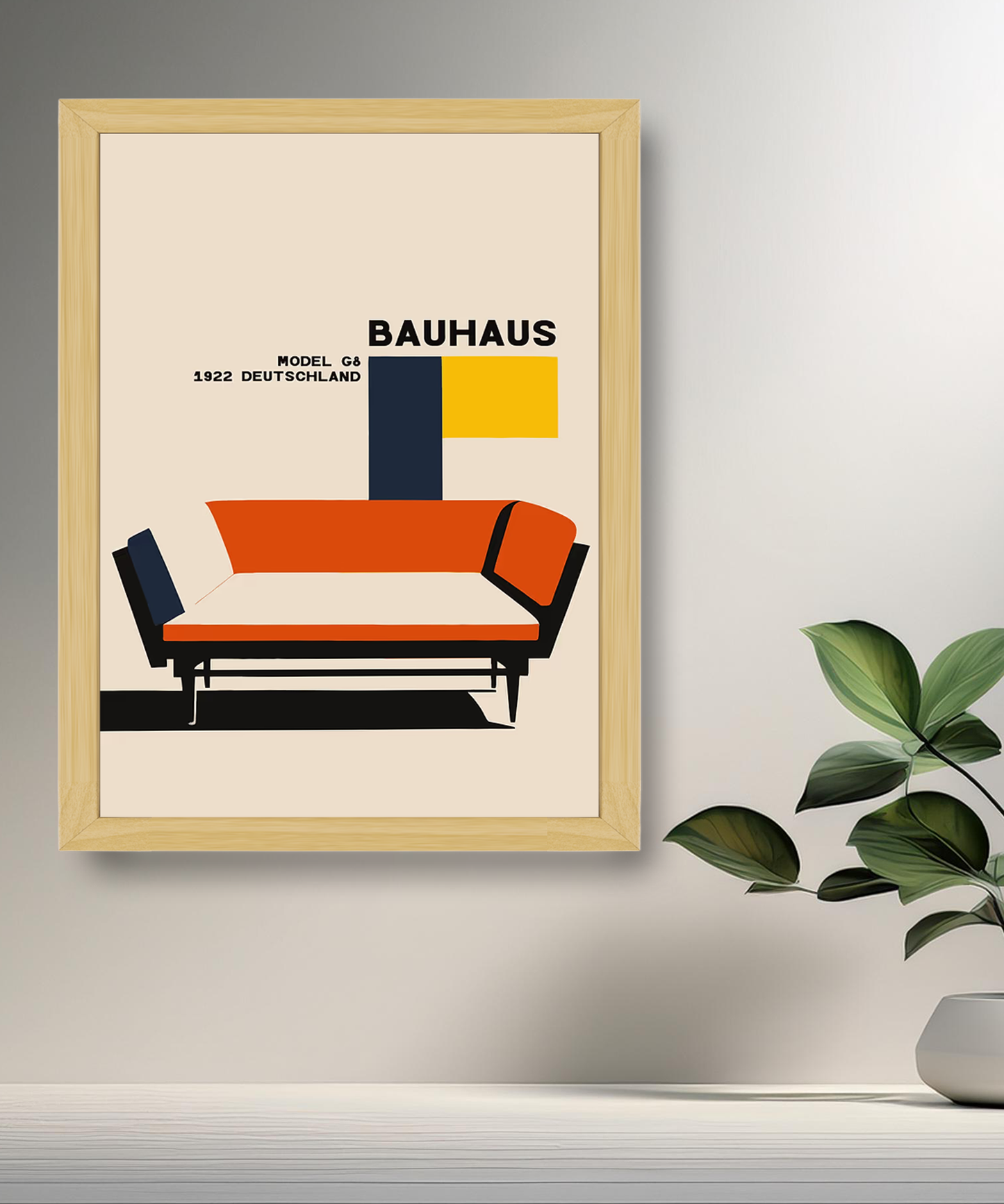 Cadre photo Bauhaus 1922