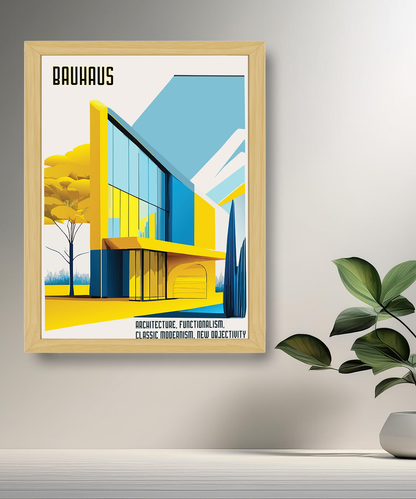 Cadre photo Bauhaus Architecture