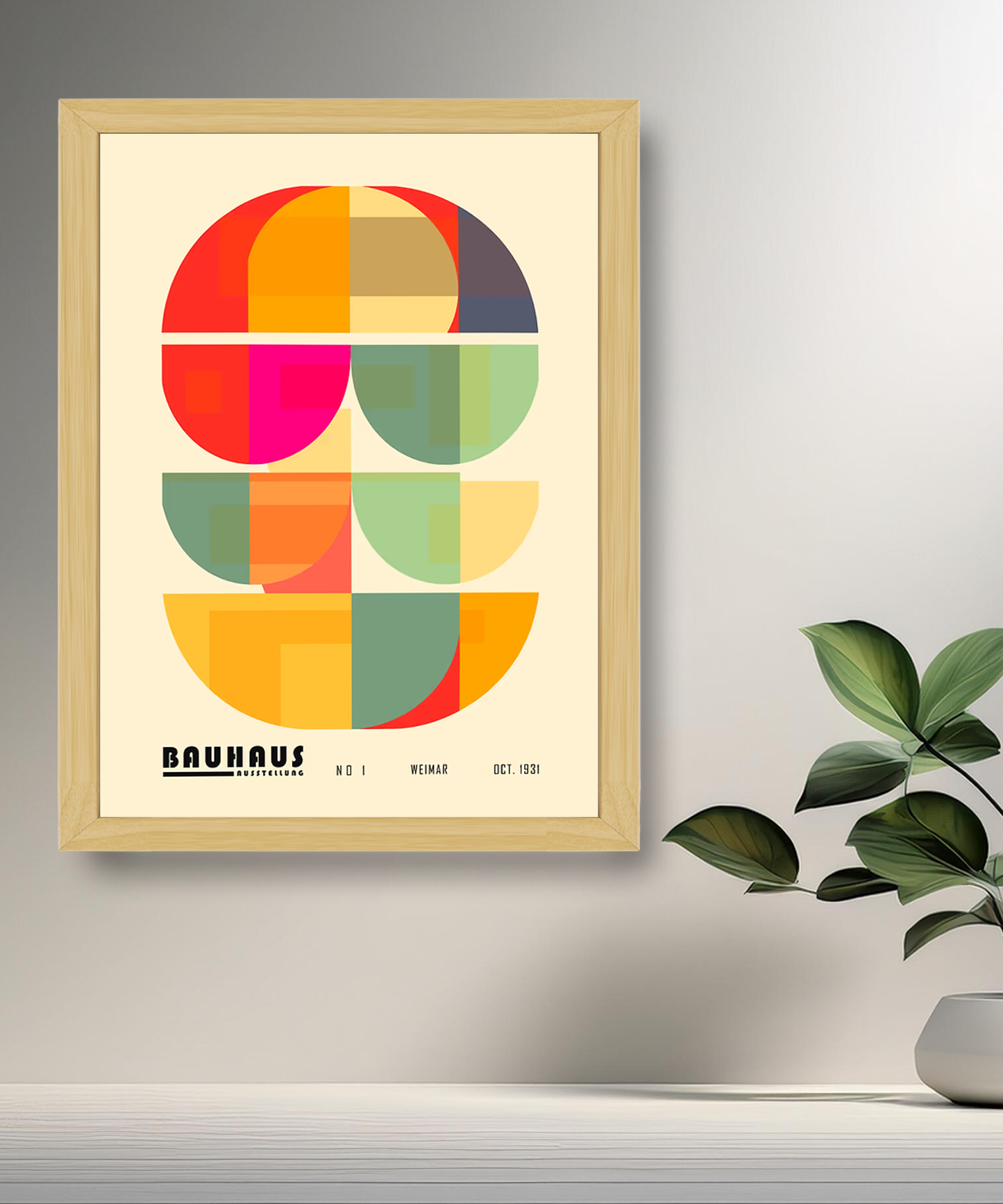 Cadre photo Bauhaus