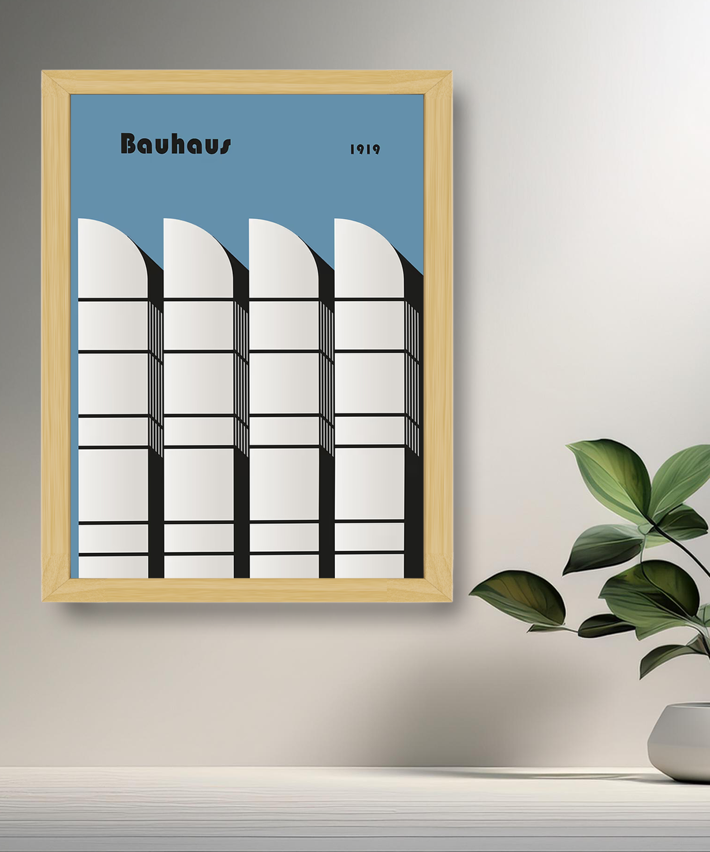 Cadre photo Bauhaus 1919