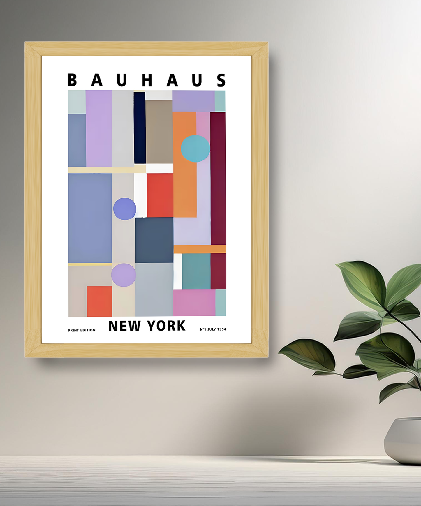 Cadre photo Bauhaus New York