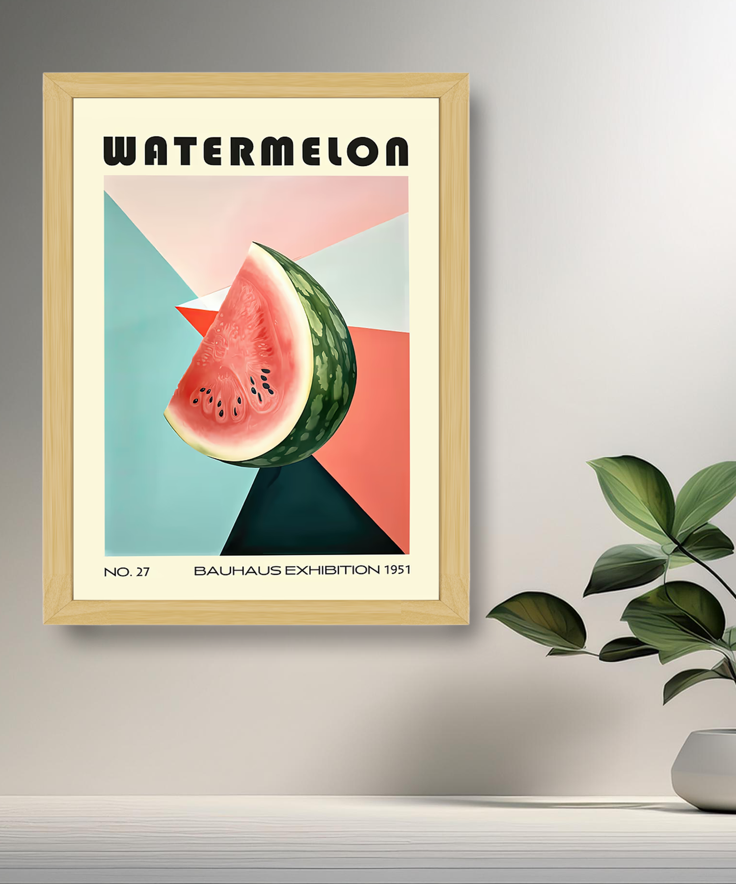 Cadre photo Bauhaus Watermelon