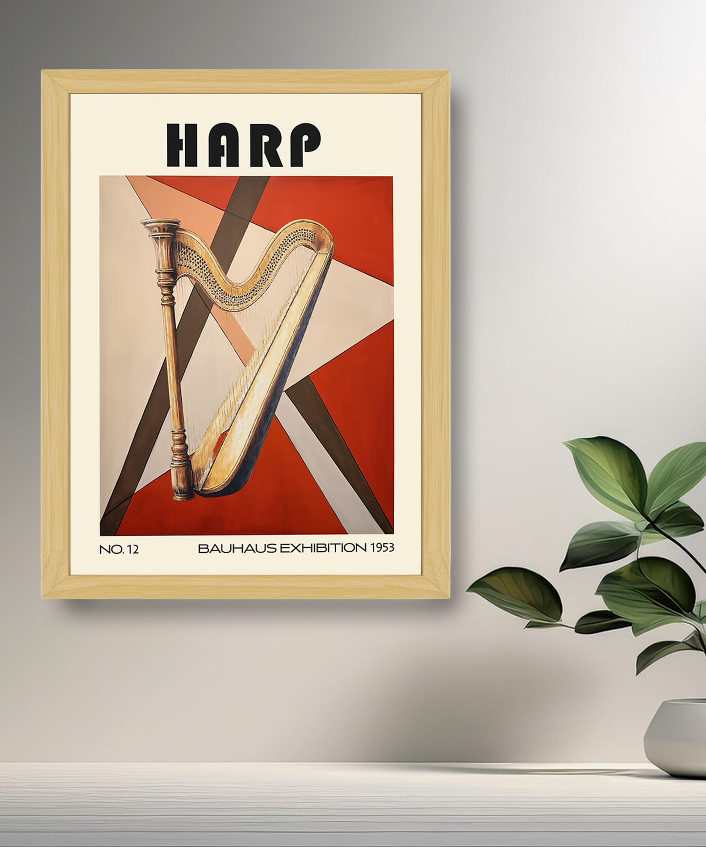 Cadre photo Bauhaus Harp