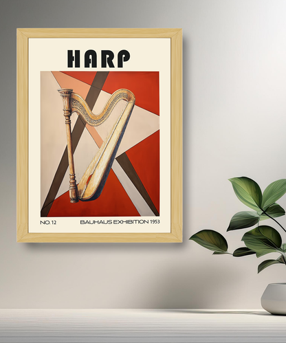 Cadre photo Bauhaus Harp