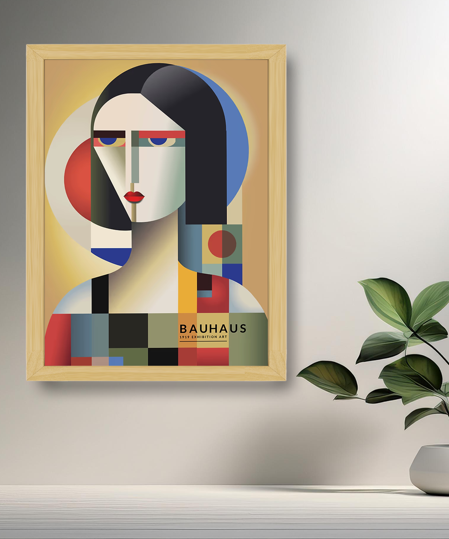 Cadre photo Bauhaus Art