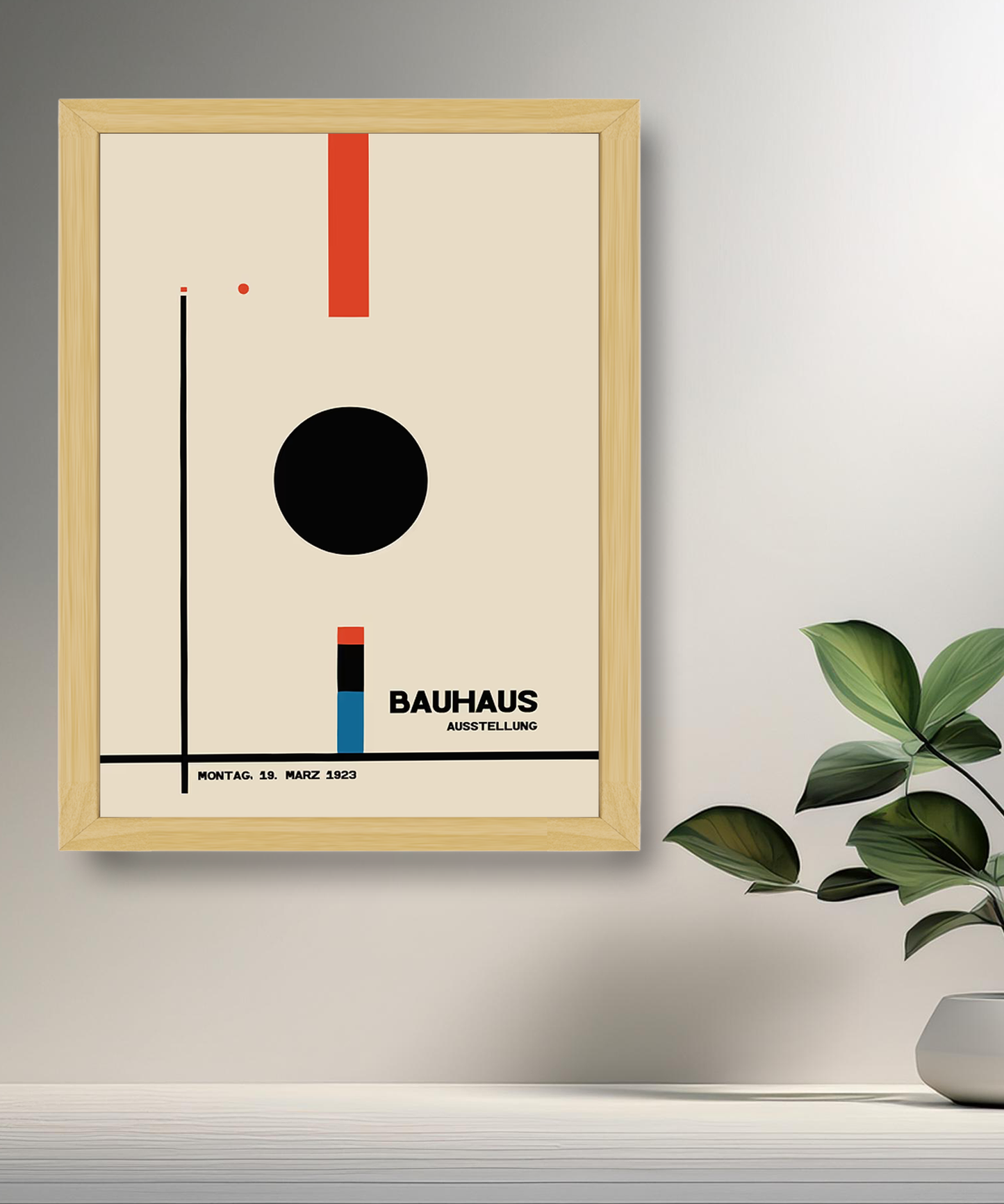 Cadre photo Bauhaus