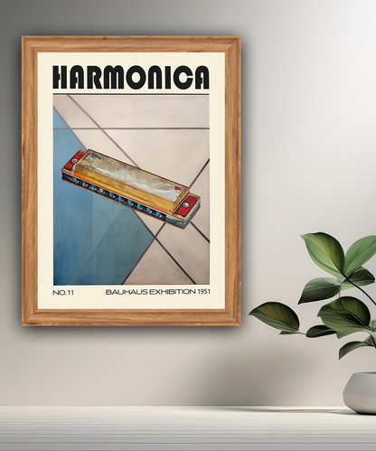 Cadre photo Bauhaus Harmonica