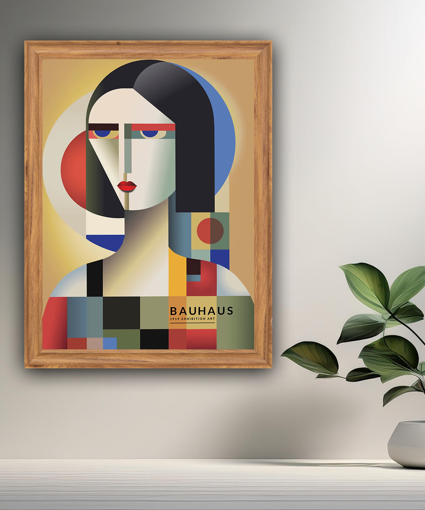 Cadre photo Bauhaus Art