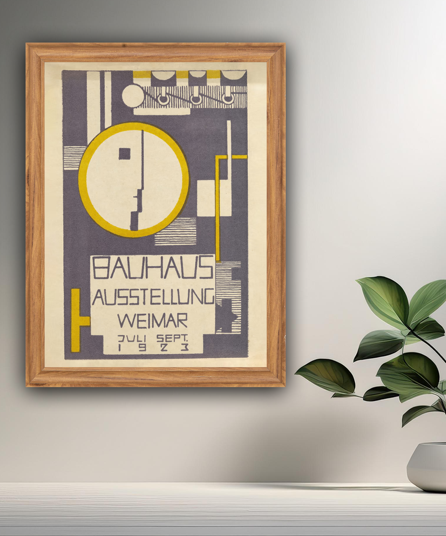 Cadre photo Bauhaus Ausstellung Weimar