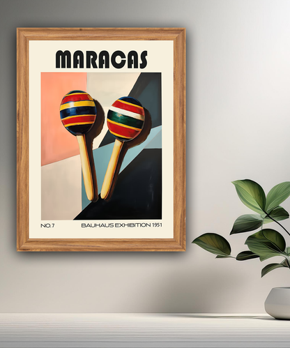 Cadre photo Bauhaus Maracas
