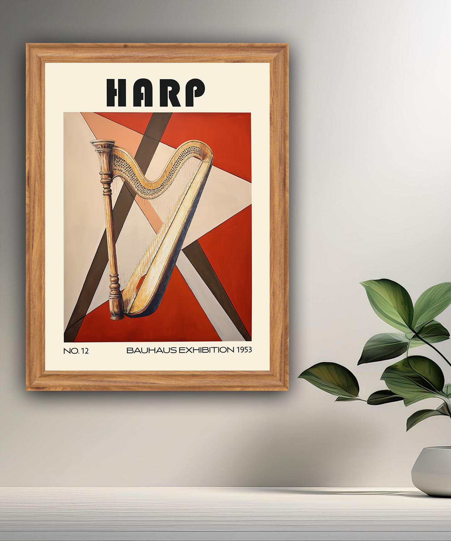 Cadre photo Bauhaus Harp
