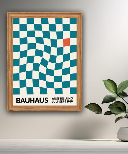 Cadre photo Bauhaus Ausstellung 1919