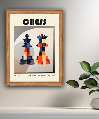 Cadre photo Bauhaus Chess