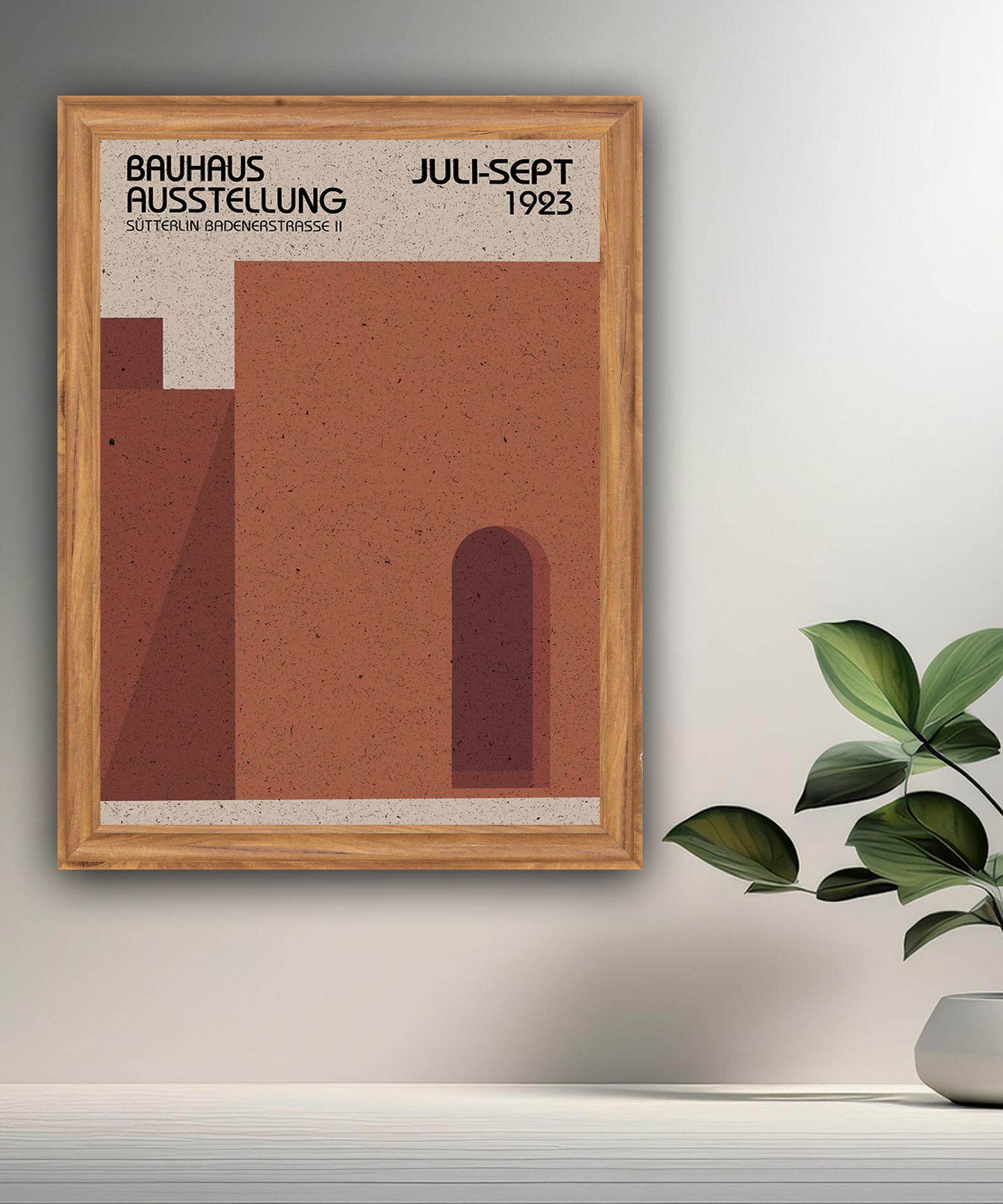 Cadre photo Bauhaus Ausstellung