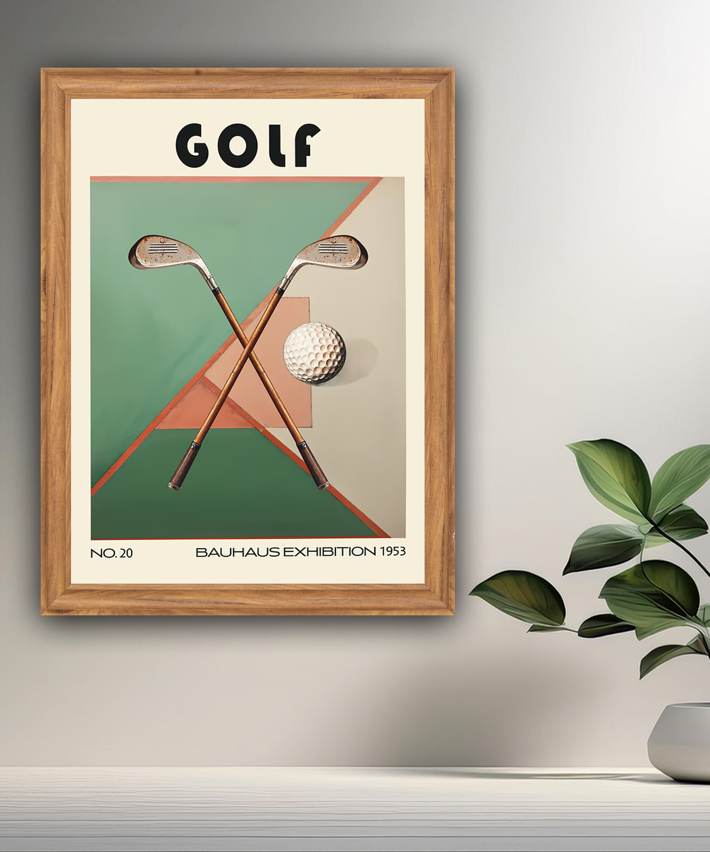 Cadre photo Bauhaus Golf