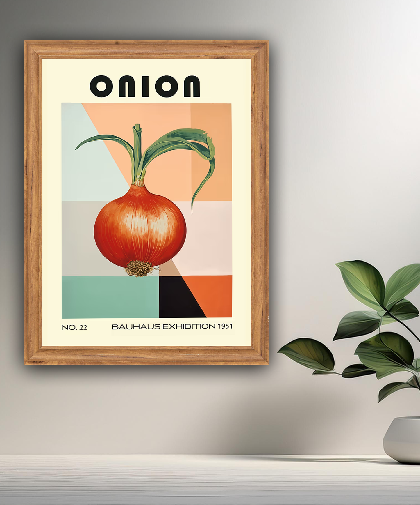 Cadre photo Bauhaus Onion
