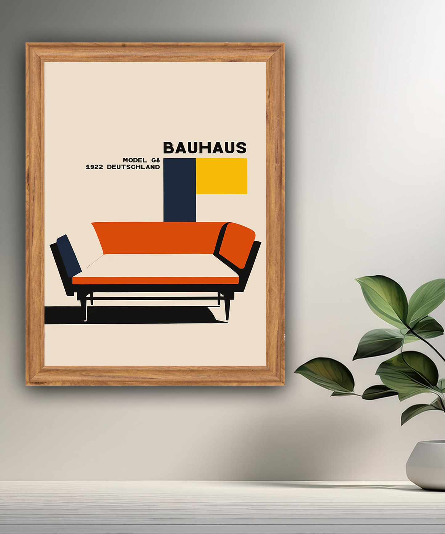 Cadre photo Bauhaus 1922