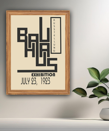 Cadre photo Bauhaus Exhibition July 23 1923