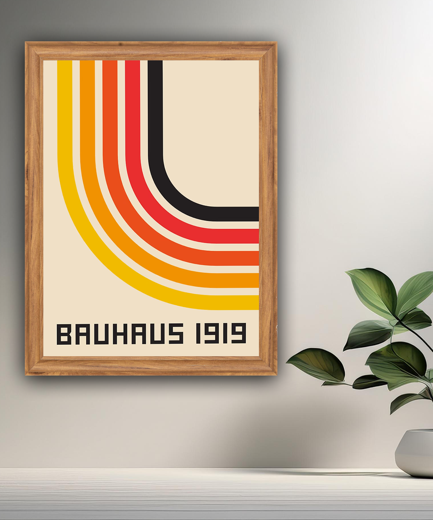 Cadre photo Bauhaus 1919