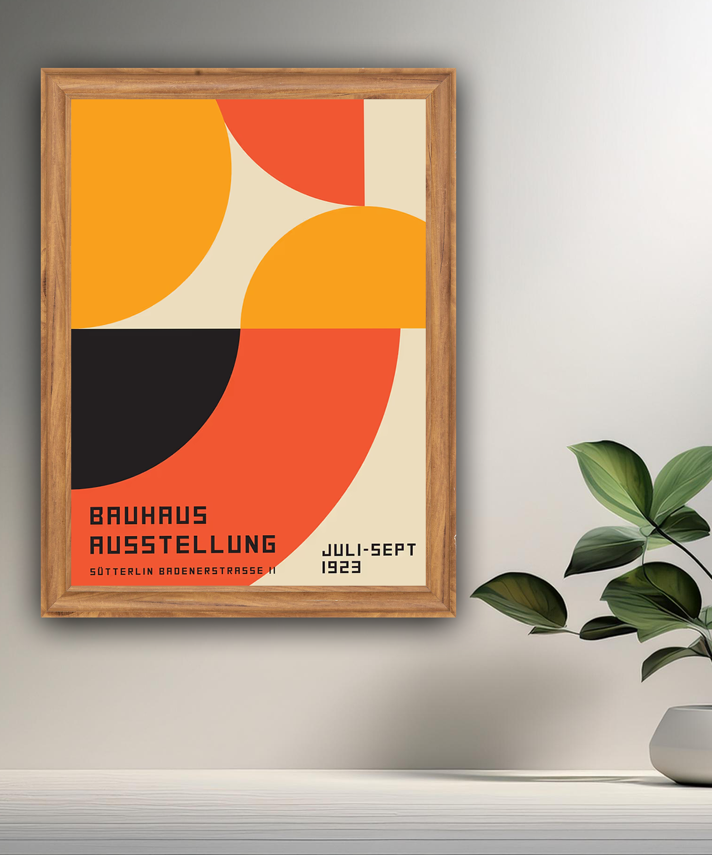 Cadre photo Bauhaus Juli-Sept 1923