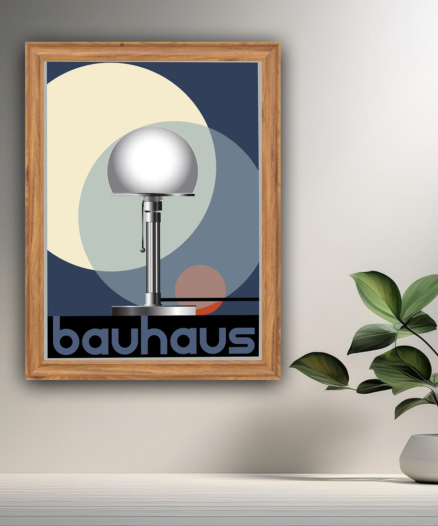 Cadre photo Bauhaus Lampe