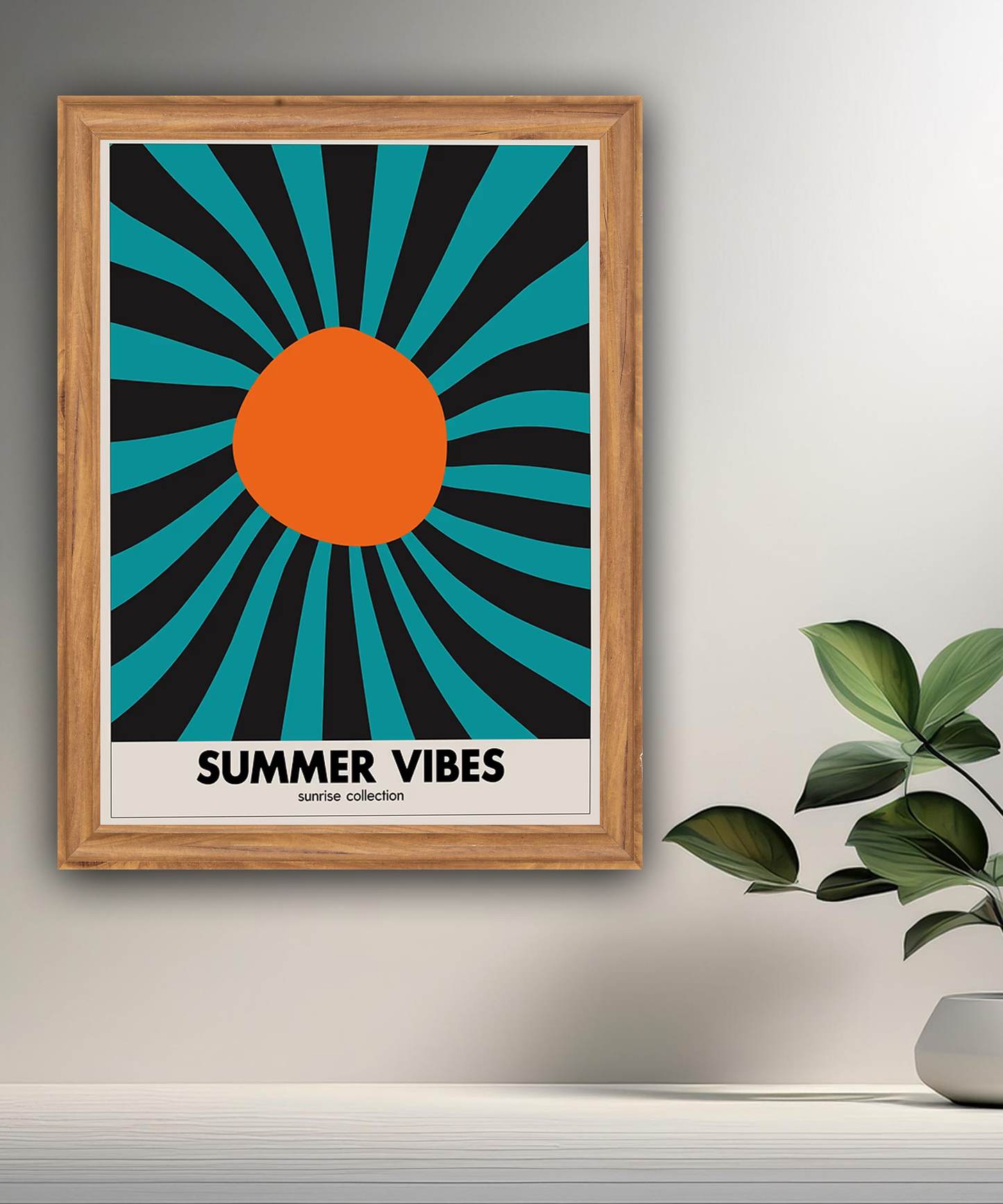 Cadre photo Bauhaus Summer Vibes