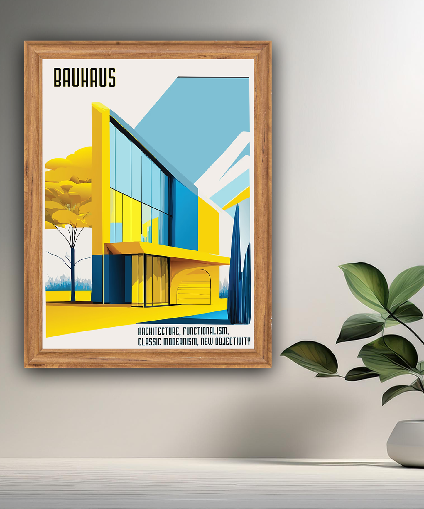 Cadre photo Bauhaus Architecture
