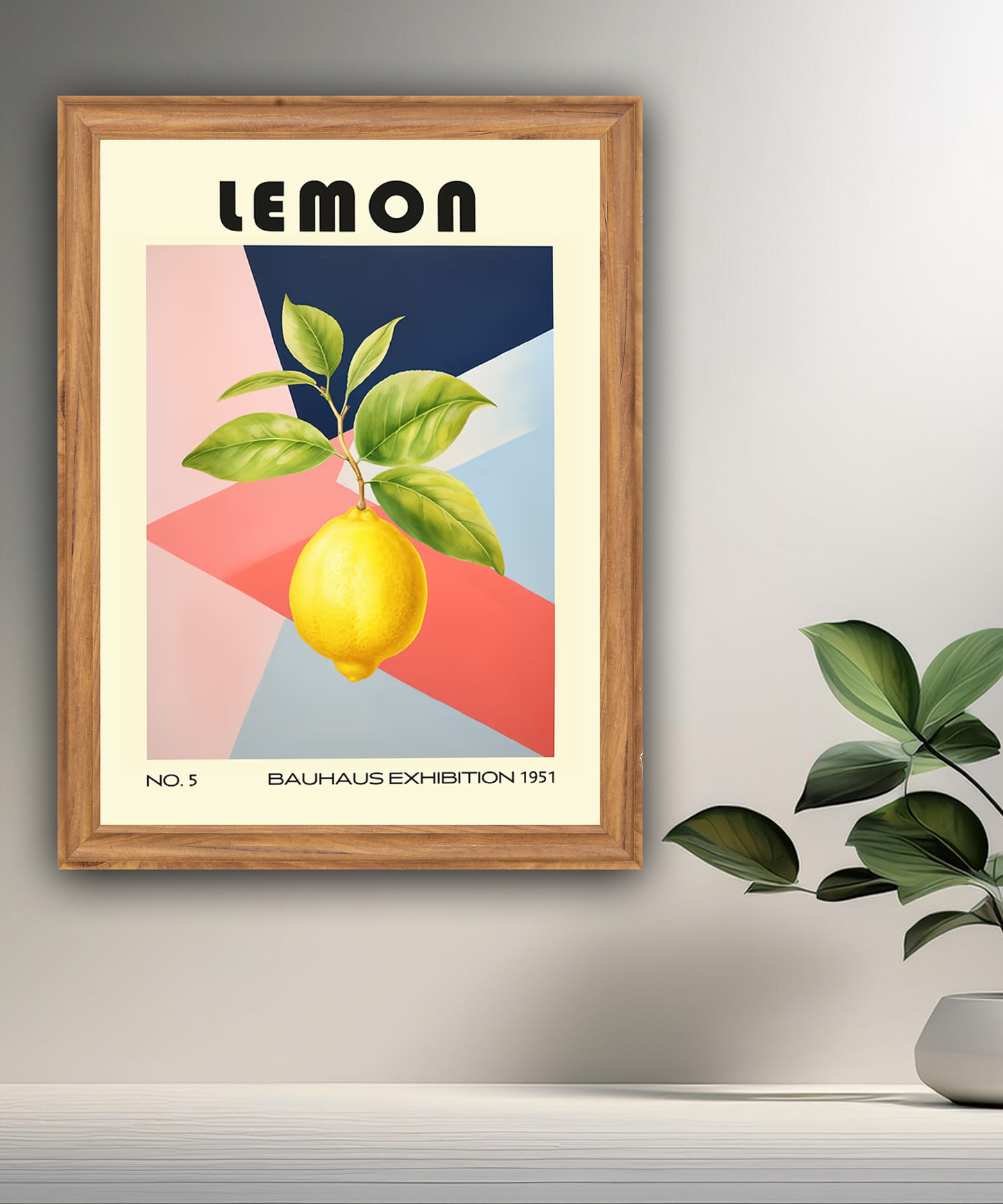Cadre photo Bauhaus Lemon