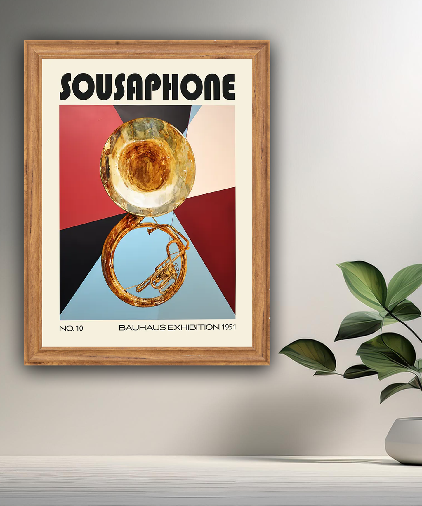 Cadre photo Bauhaus Sousaphone