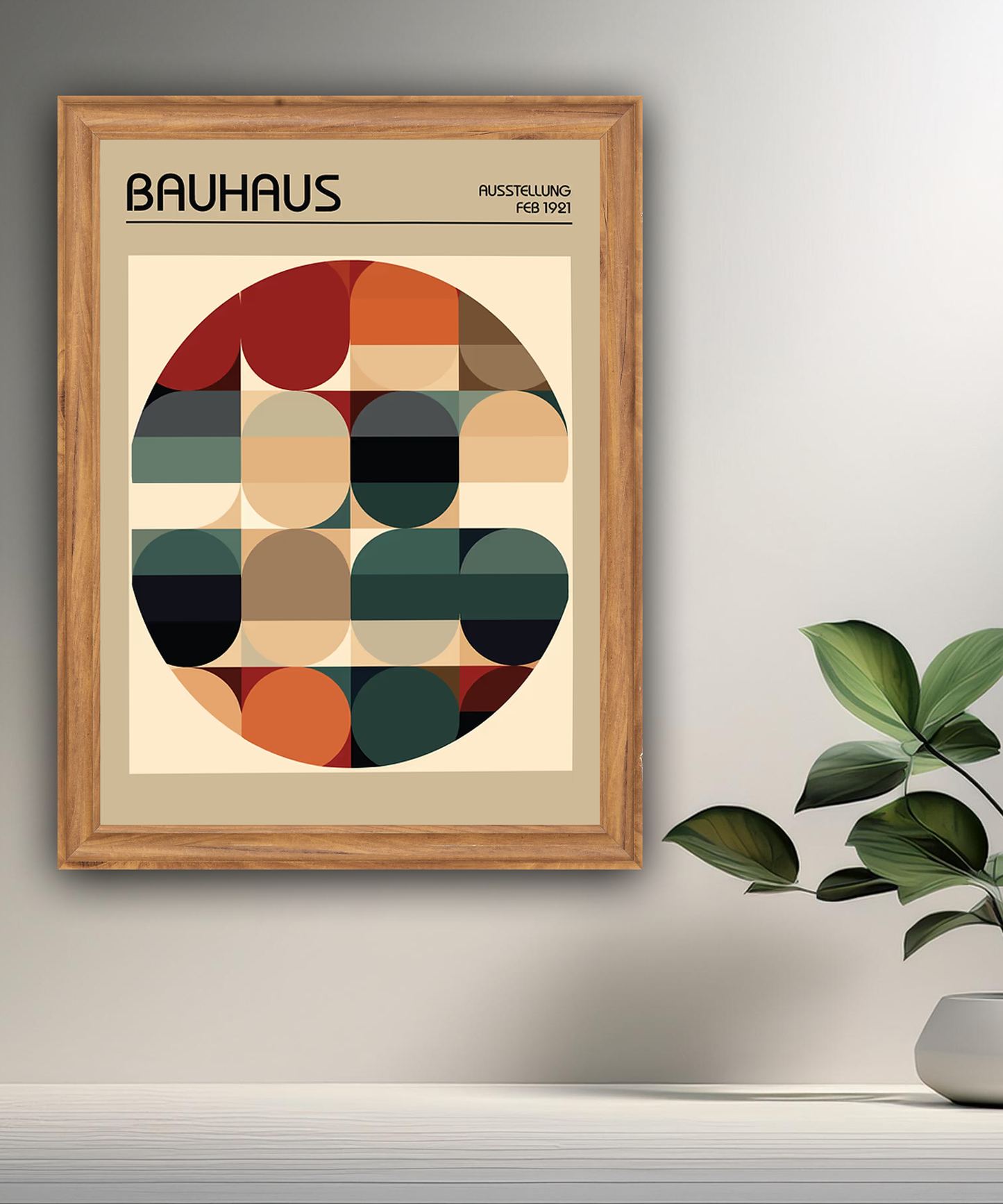 Cadre photo Bauhaus Feb 1921