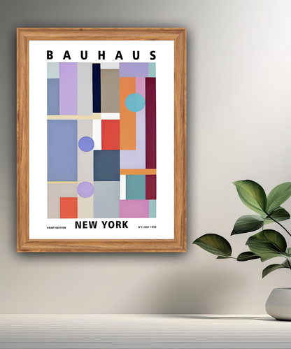 Cadre photo Bauhaus New York