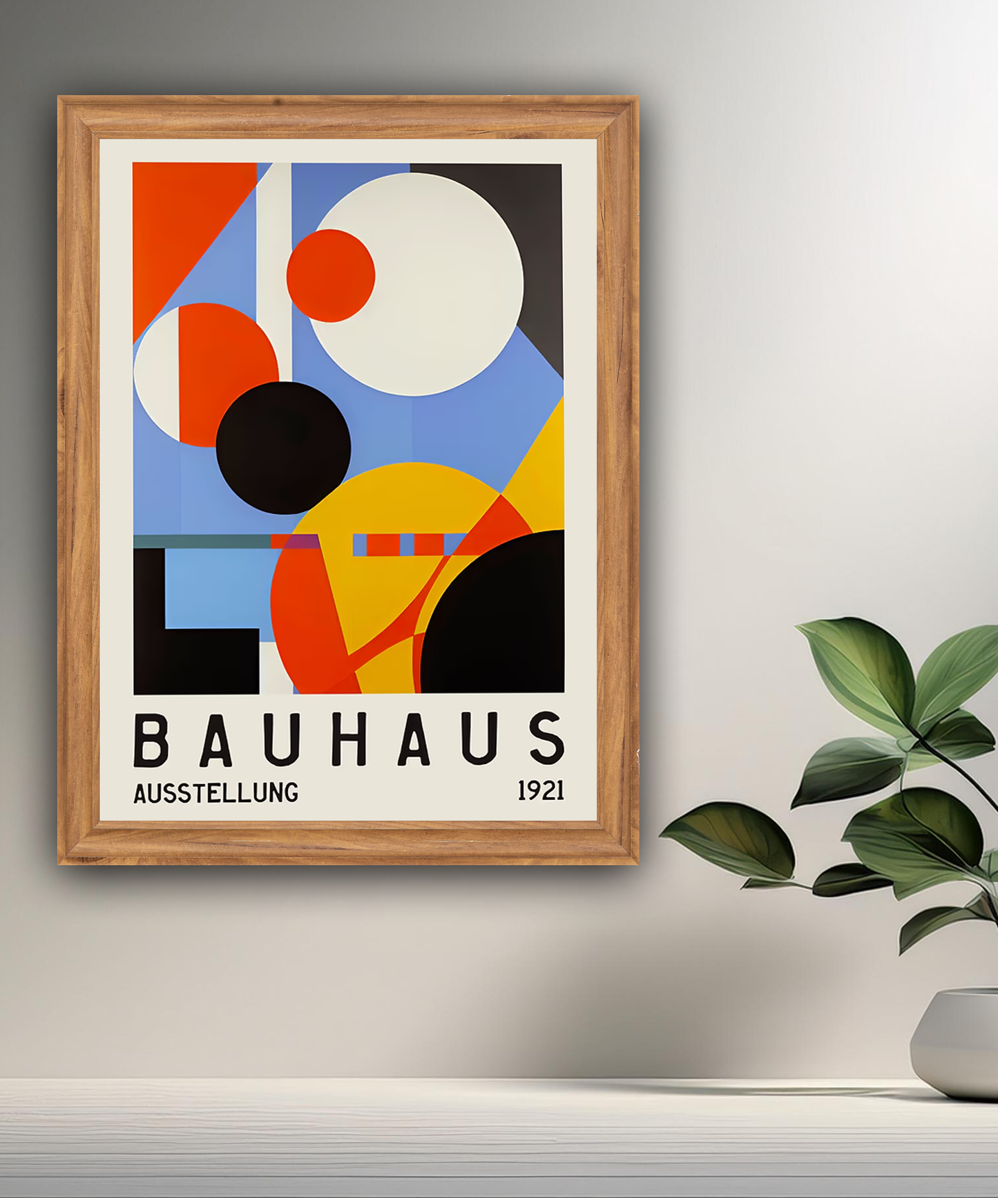 Cadre photo Bauhaus Ausstellung 1921